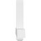 Ekena Millwork Eugene Architectural Grade PVC Gable Bracket, 60"W x 20"H x 4"D x 4"F, 8/12 Pitch GBP060X20X0404EUG00 - alternate 4